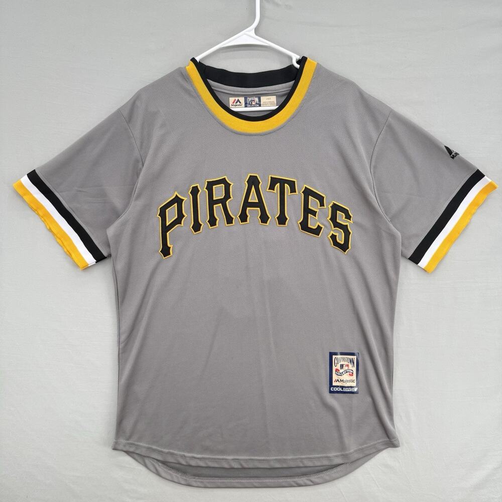 Willie Stargell Pittsburgh Pirates Majestic Cool Base Cooperstown Jersey Large